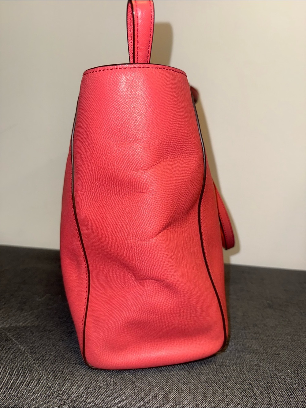 Coach Madison Coral Pink Leather Tote 29002 - Picture 7 of 15